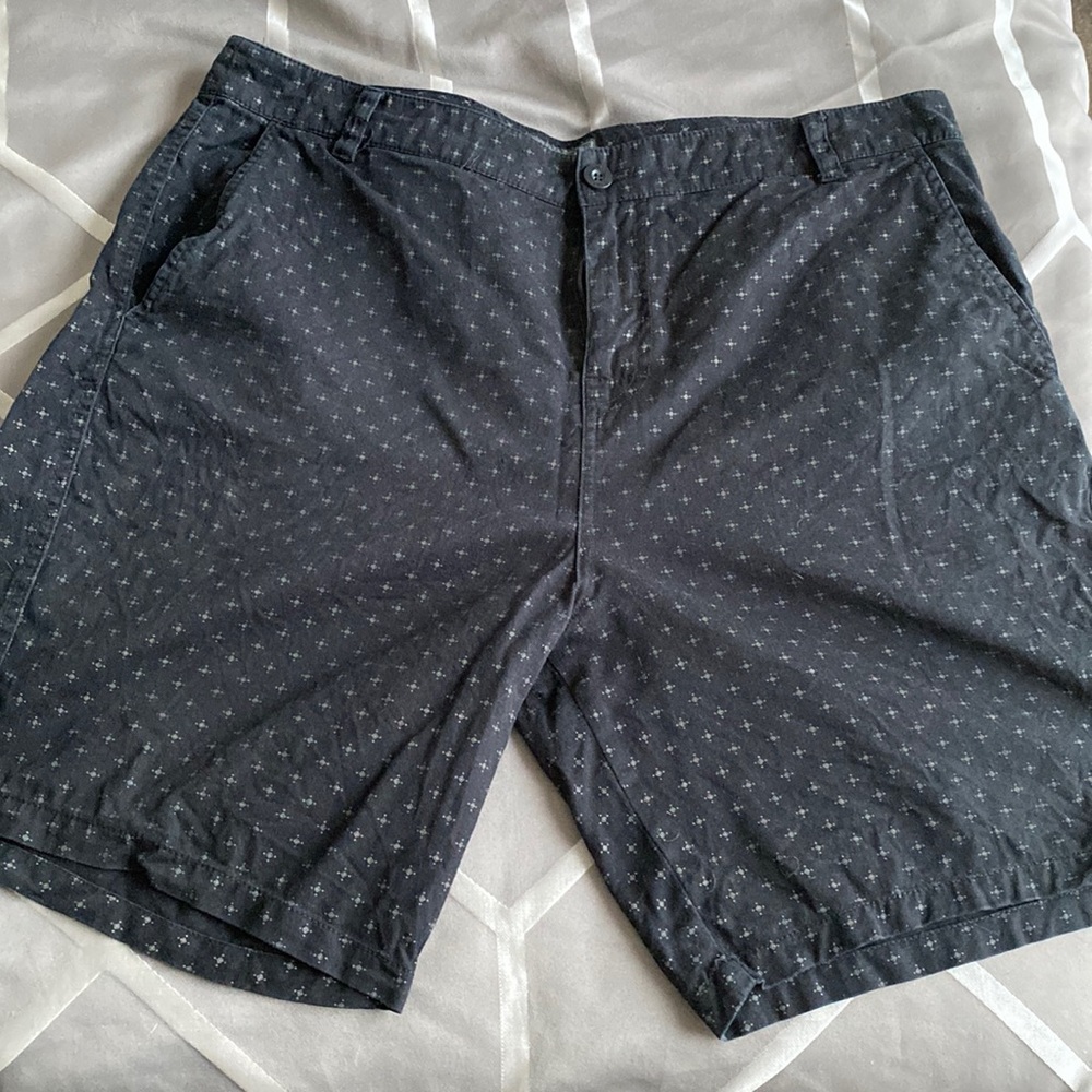 Men’s Valor Black Cotton Shorts